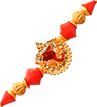 Single Piece Beaded Rakhi Thread