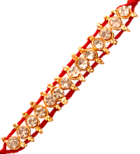 Single Piece Red Rakhi Thread