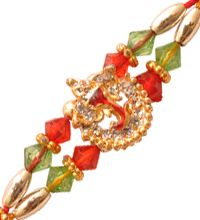 Rakhi Thread with Lord Ganesha Motif